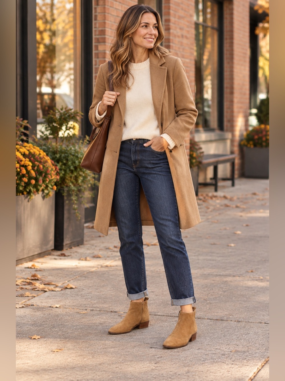 J.Crew Tan Suede Side Zip Ankle Boots Size 9.5